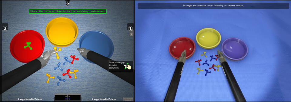 Pick and place: original renderer and new shaders